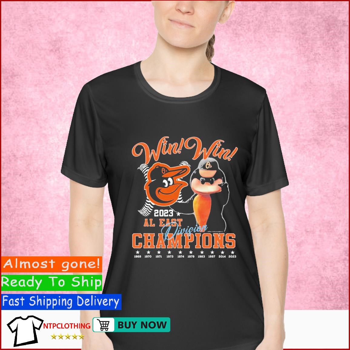 MLB Baltimore Orioles Boys' V-Neck T-Shirt - XS