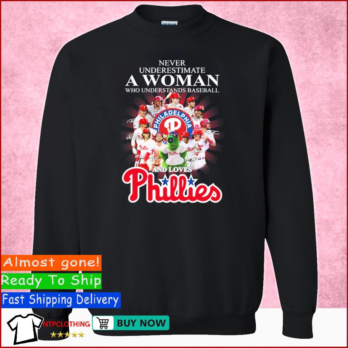 Never Underestimate A Woman Who Understands Baseball Team Philadelphia T  Shirt, hoodie, sweater, long sleeve and tank top