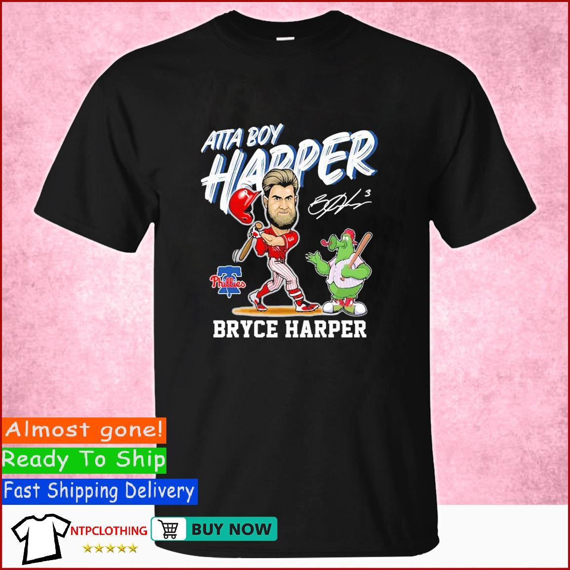 Bryce Harper Philadelphia Phillies Atta Boy Harper shirt, hoodie, sweater,  long sleeve and tank top