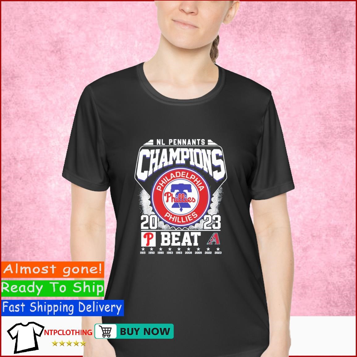 Official Philadelphia Phillies Beat Arizona Diamondbacks T-Shirt