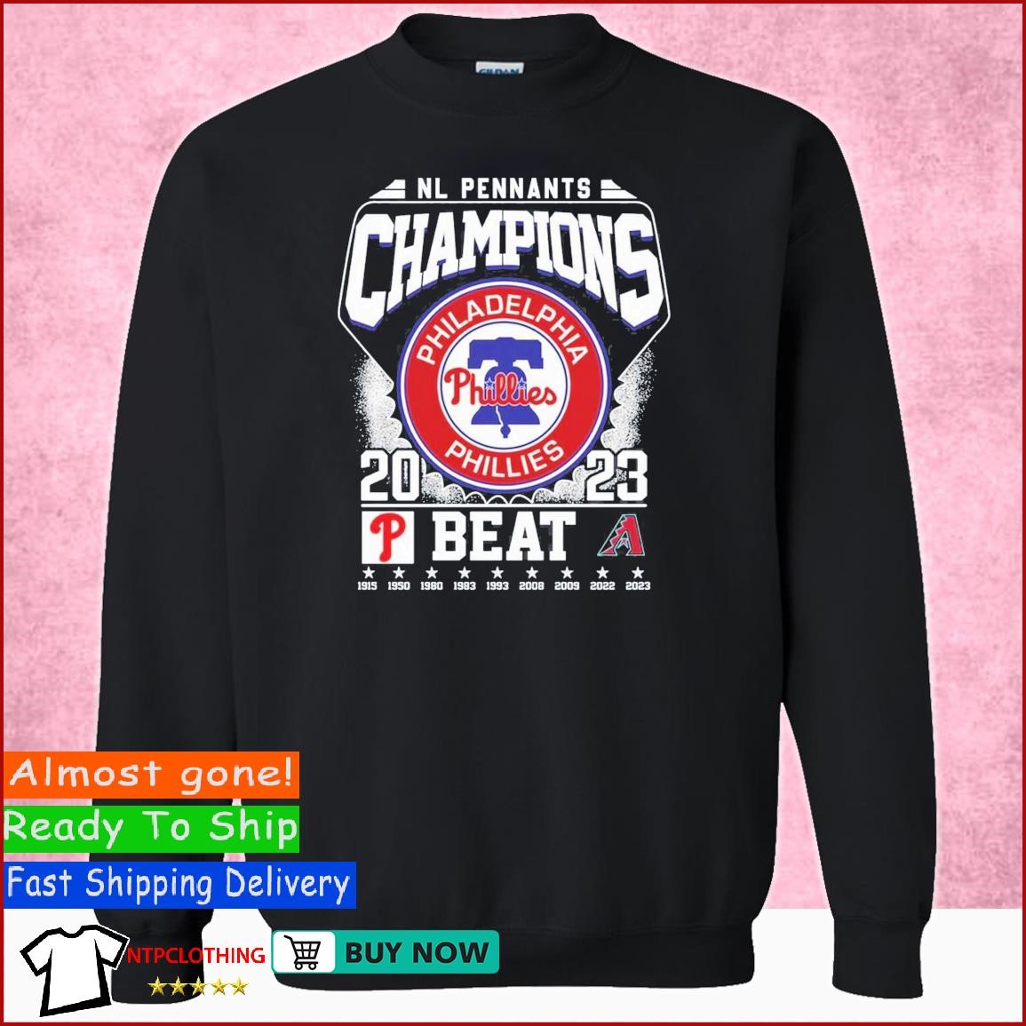 Philadelphia Phillies Beat Arizona Diamondbacks T Shirt, hoodie