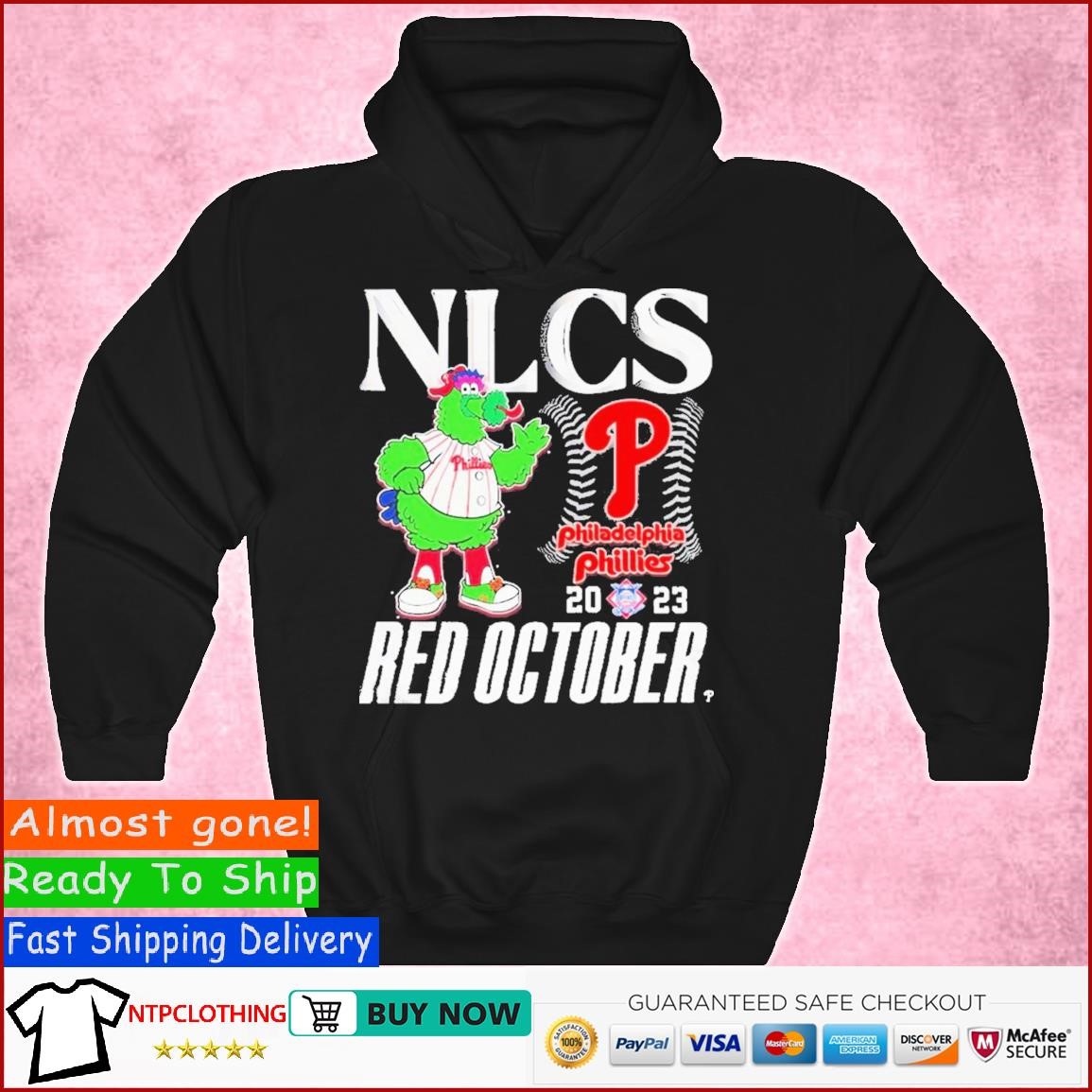 Mascot Red October Philadelphia Phillies 2023 Shirt, hoodie, longsleeve,  sweatshirt, v-neck tee