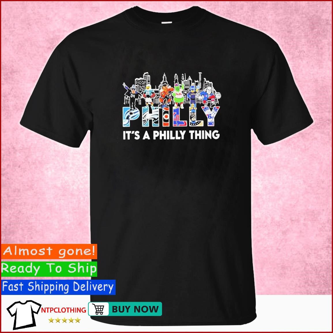 Philadelphia Team And Mascot It's A Philly Thing T-shirt