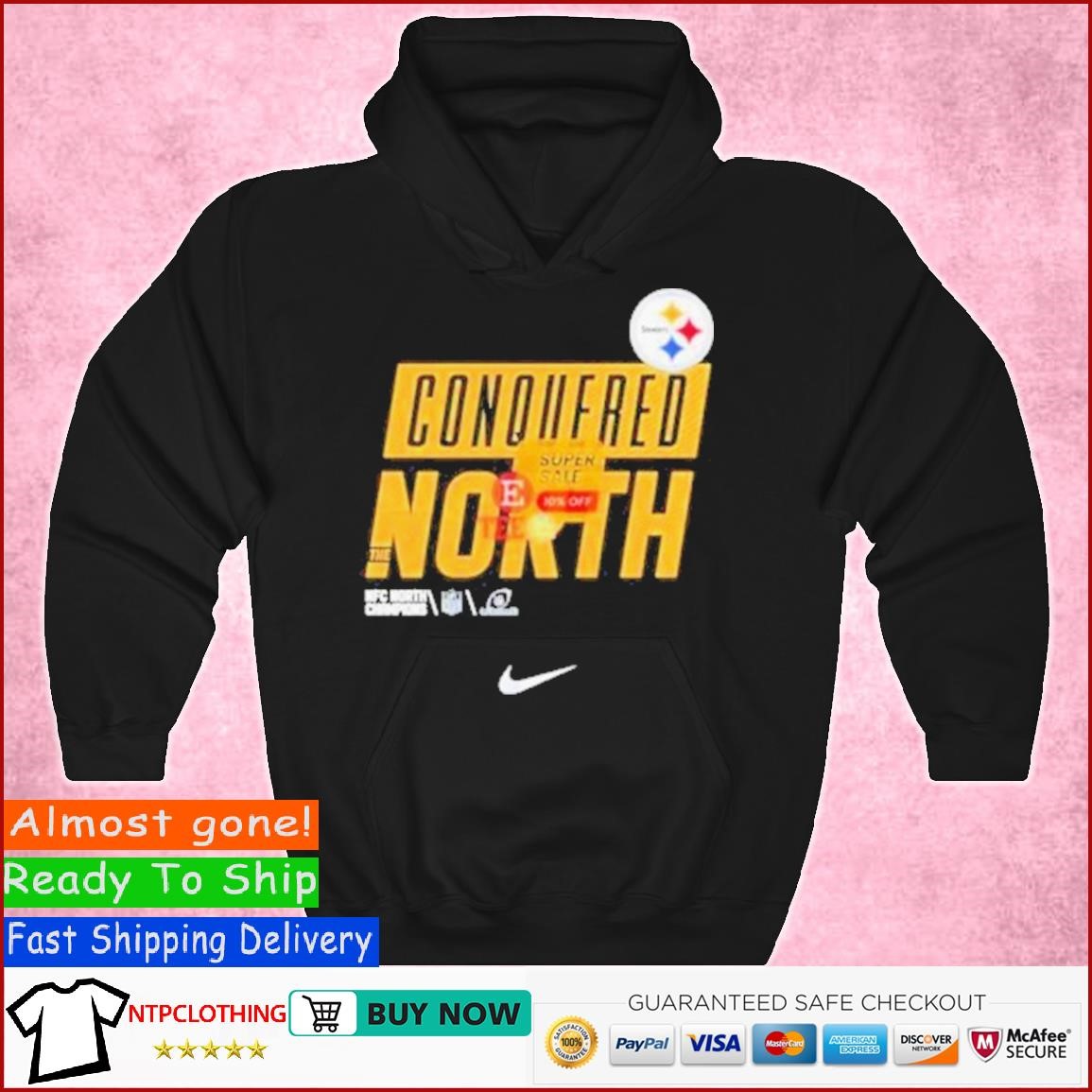 Pittsburgh Steelers Conquered The North Nfl 2023 Playoff Shirt