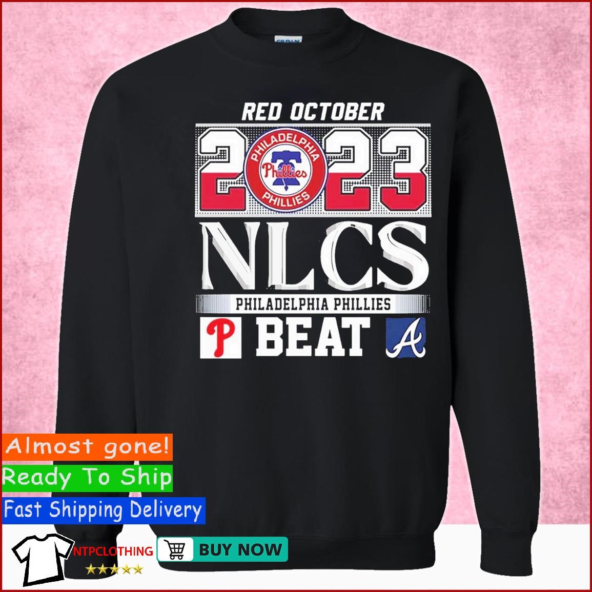 Official red October 2023 NLCS Phillies Shirt, hoodie, sweater