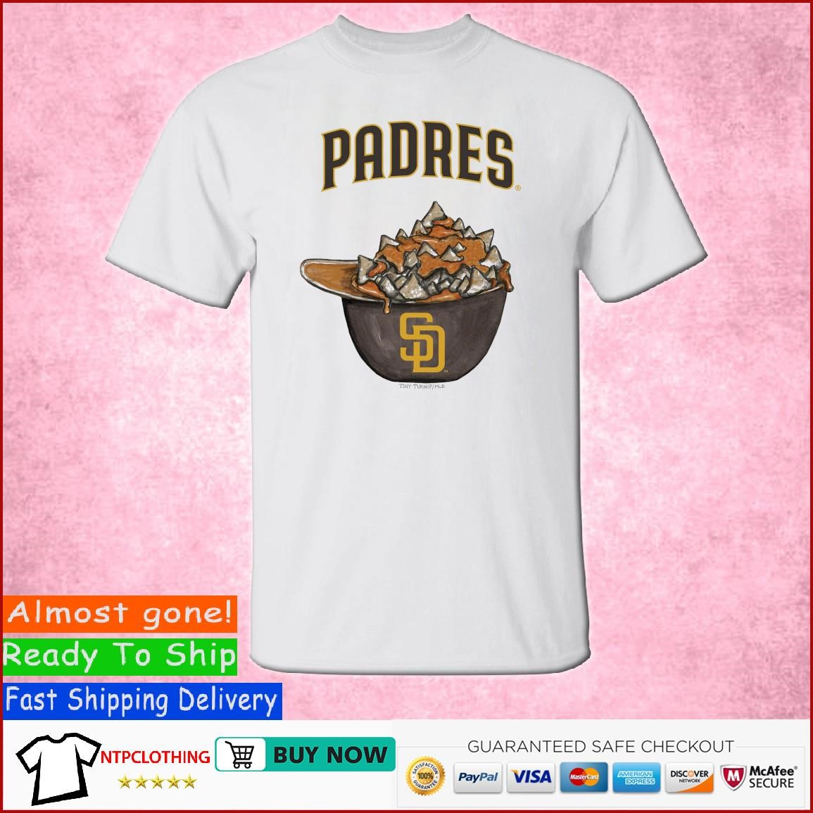 Mama} Pink San Diego Padres T-shirt