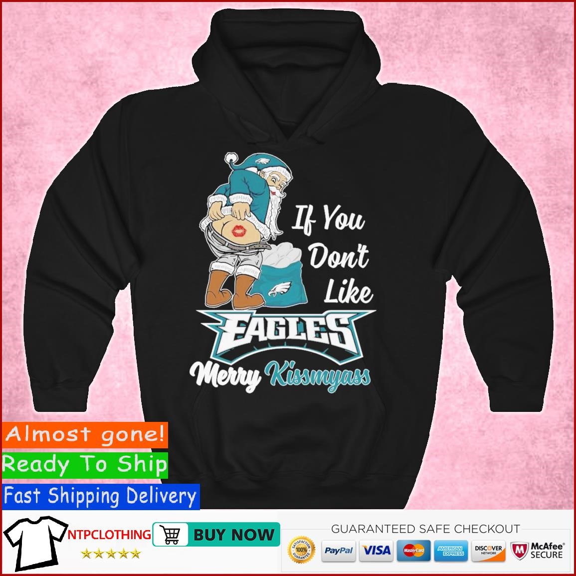 If you don't like Philadelphia Eagles Merry Kissmyass funny 2023 shirt,  hoodie, sweater, long sleeve and tank top