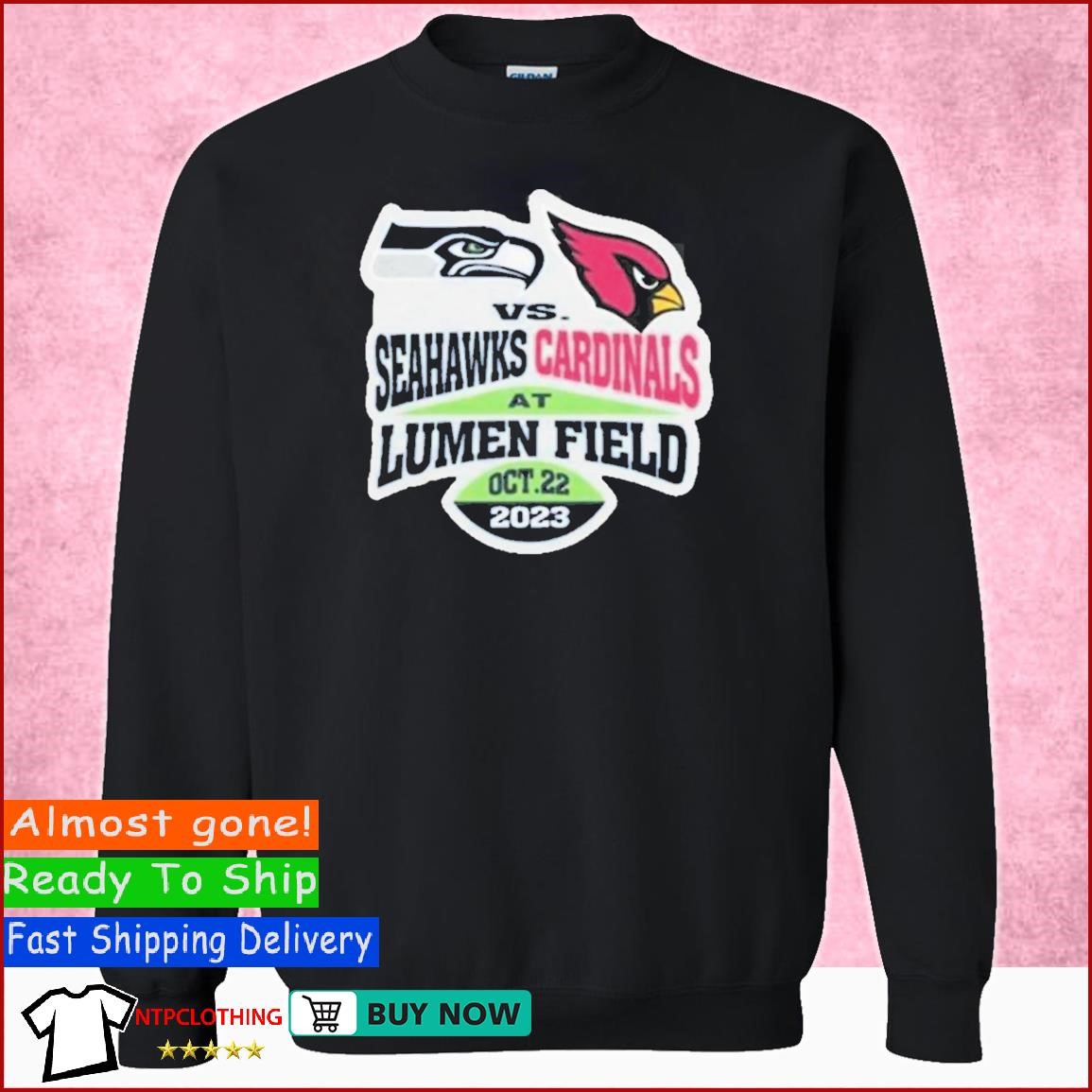 Seattle Seahawks Vs Arizona Cardinals At Lumen Field October 22 2023 T Shirt,  hoodie, sweater, long sleeve and tank top