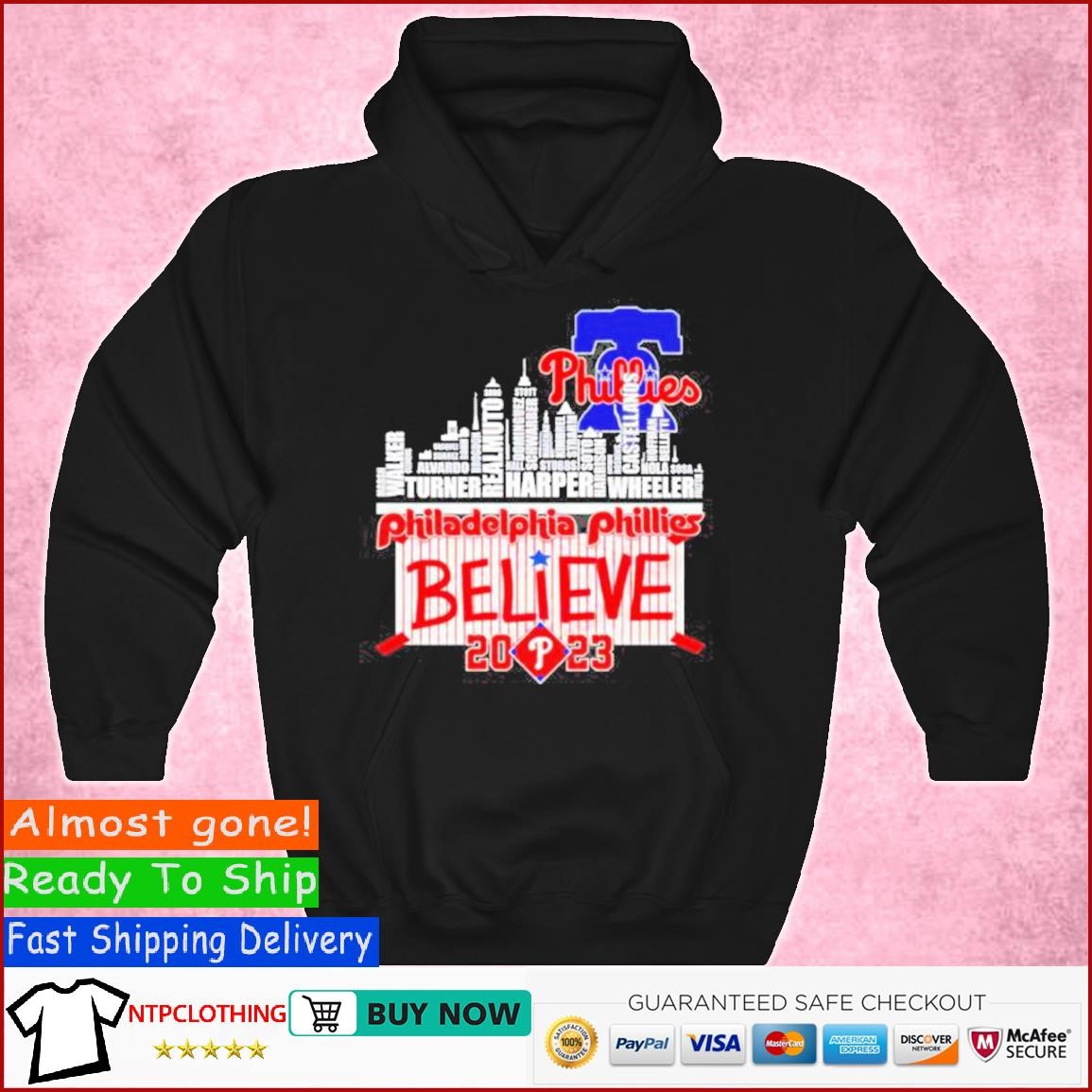 Skyline Philadelphia Phillies Red October 2023 shirt, hoodie, sweater, long  sleeve and tank top