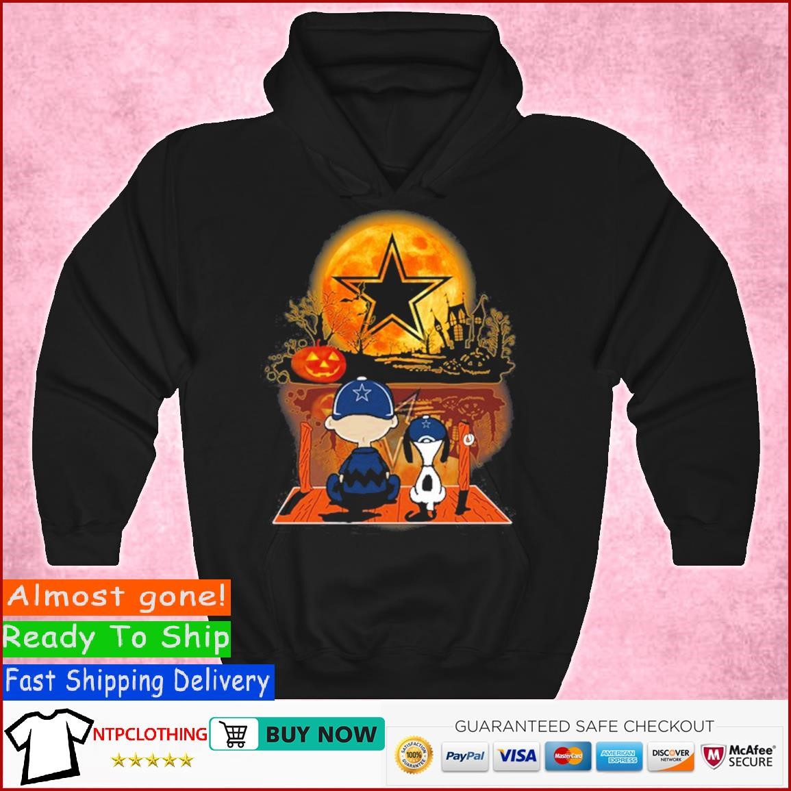 Snoopy Charlie Brown Happy Dallas Cowboys Shirt - High-Quality Printed Brand