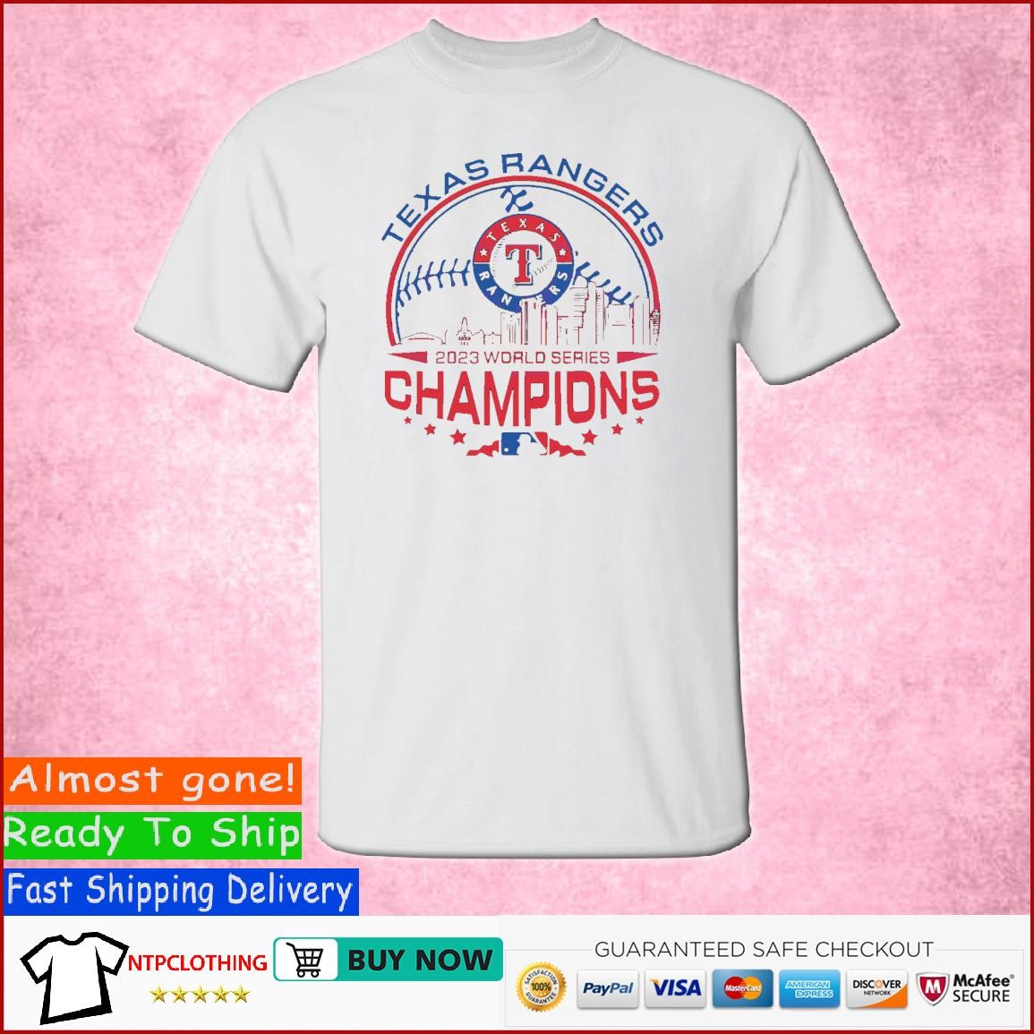 Texas Rangers 2023 World Series Champions Shirt, hoodie, sweater, long  sleeve and tank top