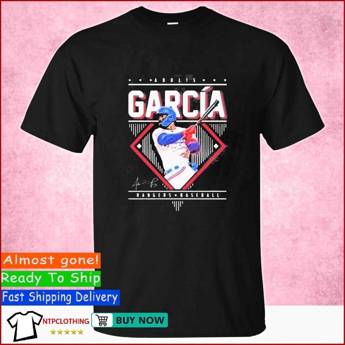 Adolis García Texas Rangers signature shirt, hoodie, sweater, long sleeve  and tank top