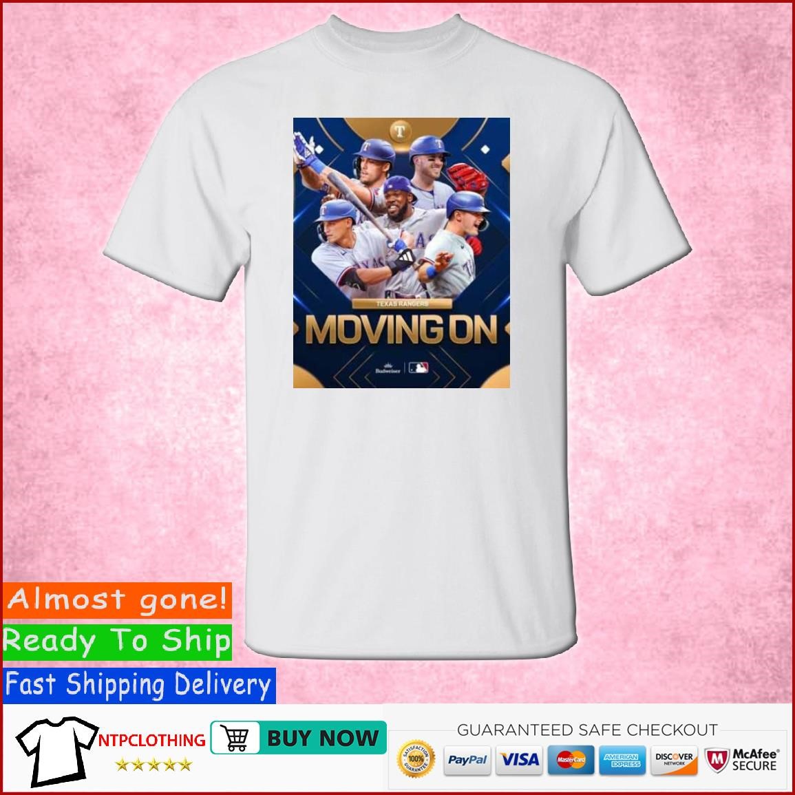 Moving On 2023 ALCS Bound Texas Rangers shirt - Ndtprint