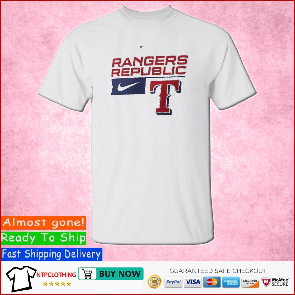 Texas Rangers Nike 2023 Postseason Legend Performance T Shirt