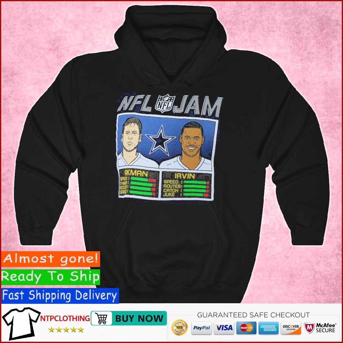 Troy Aikman Sweatshirts & Hoodies for Sale