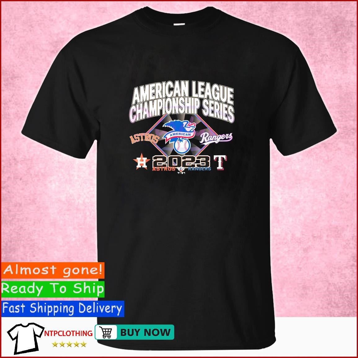 Astros Vs Rangers Alcs 2023 American League Championship Series Shirt