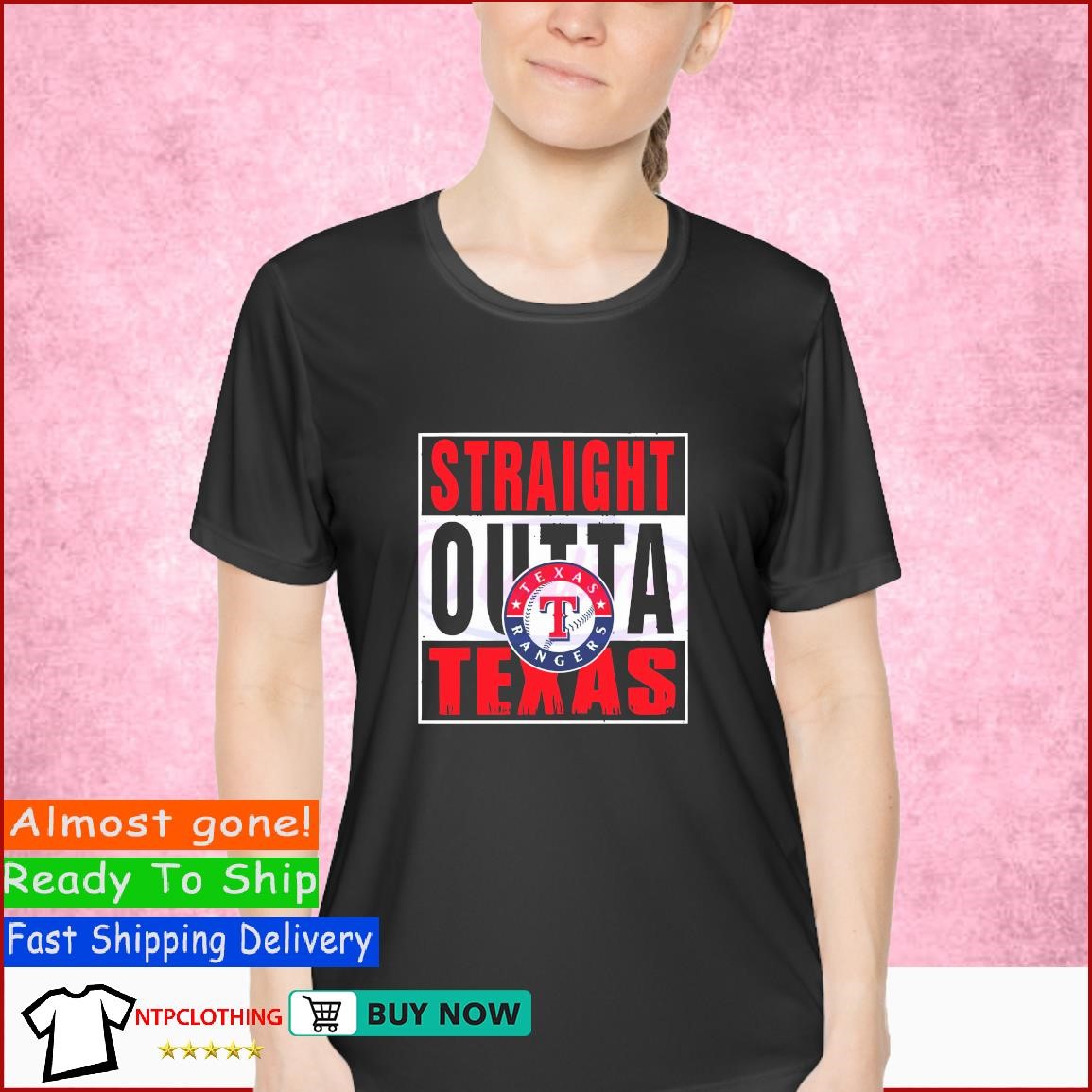 Straight Outta Texas Rangers Shirt - teejeep