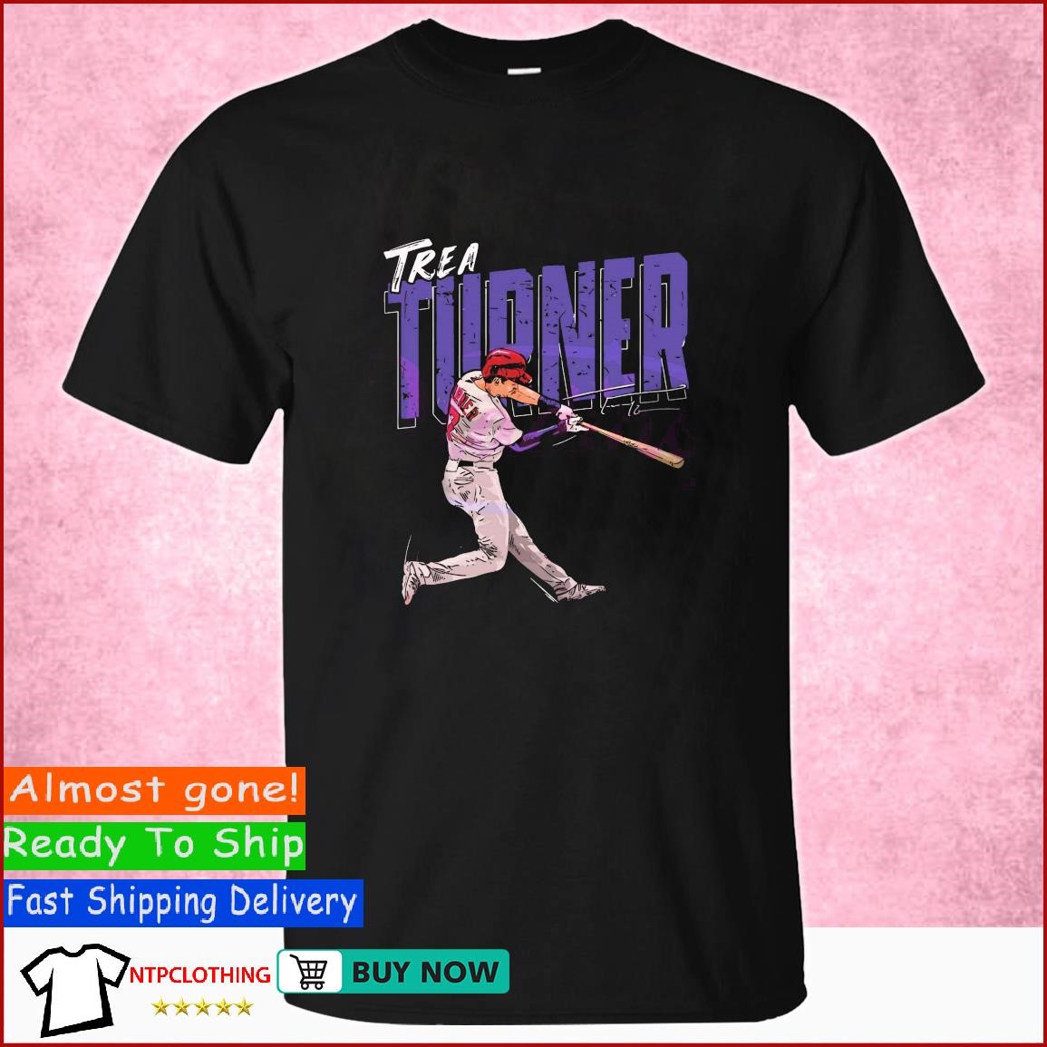 Trea Turner Vintage T-Shirt