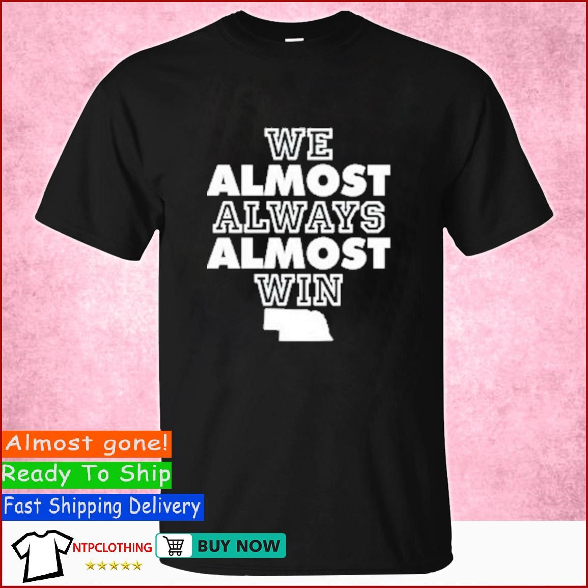 Official cleveland Browns we almost always almost win shirt, hoodie,  sweater, long sleeve and tank top