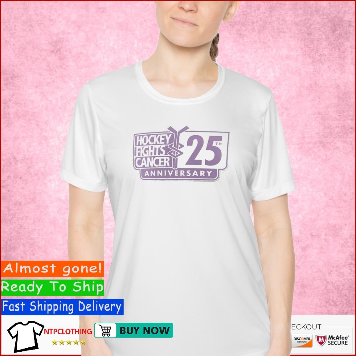 Nhl Hockey Fights Cancer 25th Anniversary T Shirt Ladies Shirt.jpg