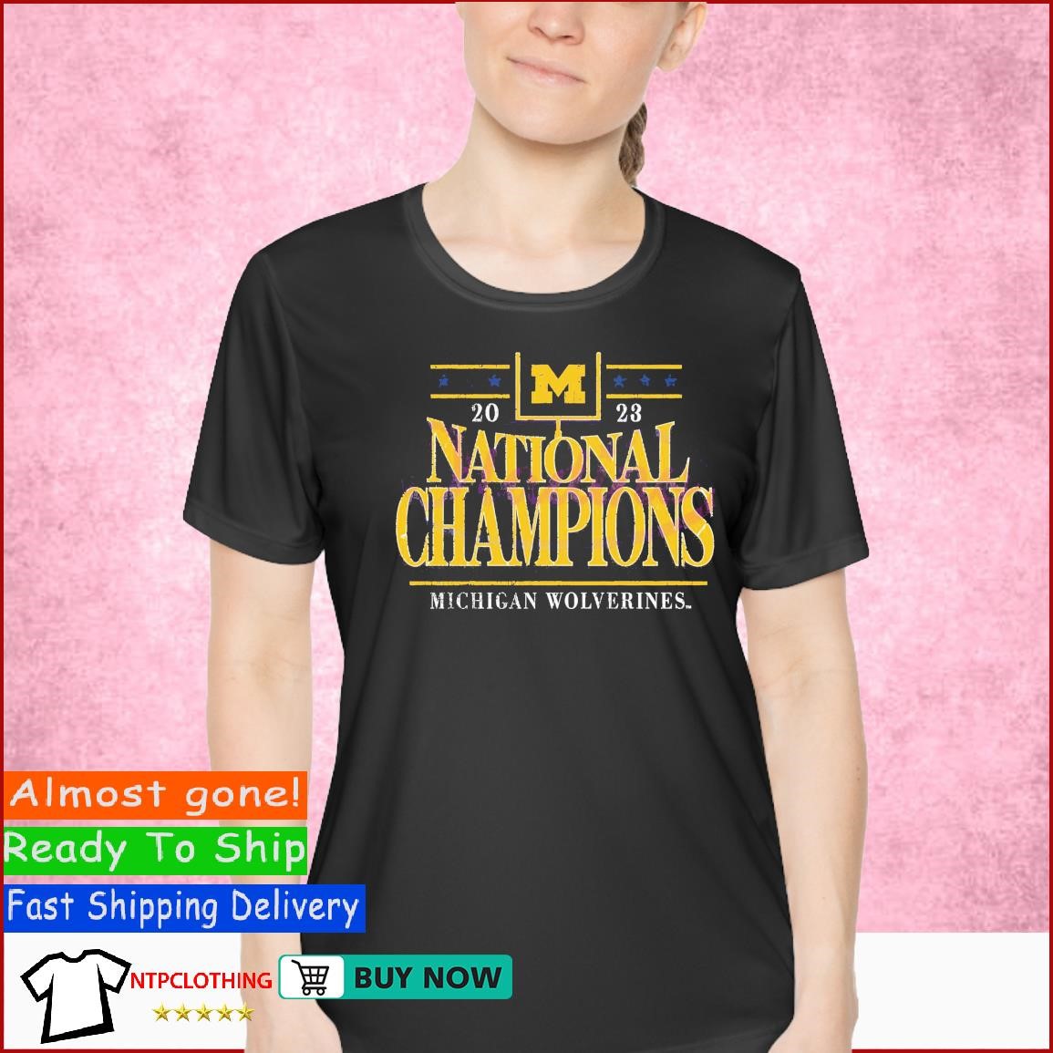 2023 National Champions Outstanding Achievement Michigan Wolverines Shirt Ladies Shirt.jpg