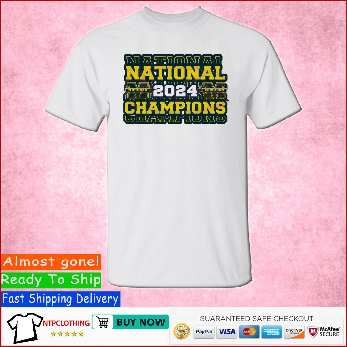 2024 National Champions Michigan Football Letter Shirt Hoodie Sweater   2024 National Champions Michigan Football Letter Shirt Shirt 