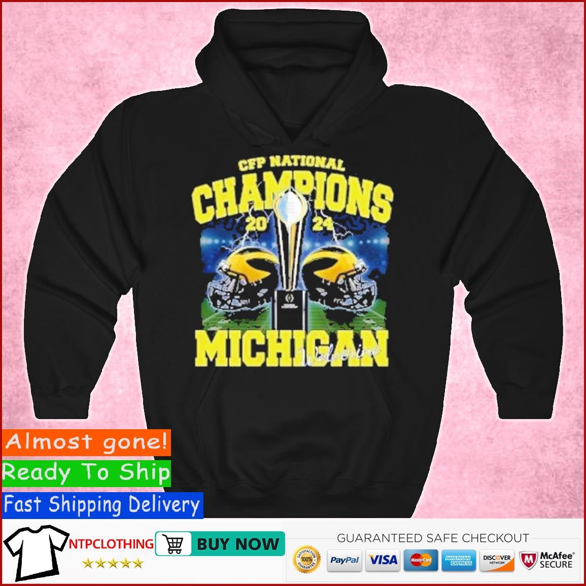 CFP National Champions 2024 Michigan Beat Everybody Shirt