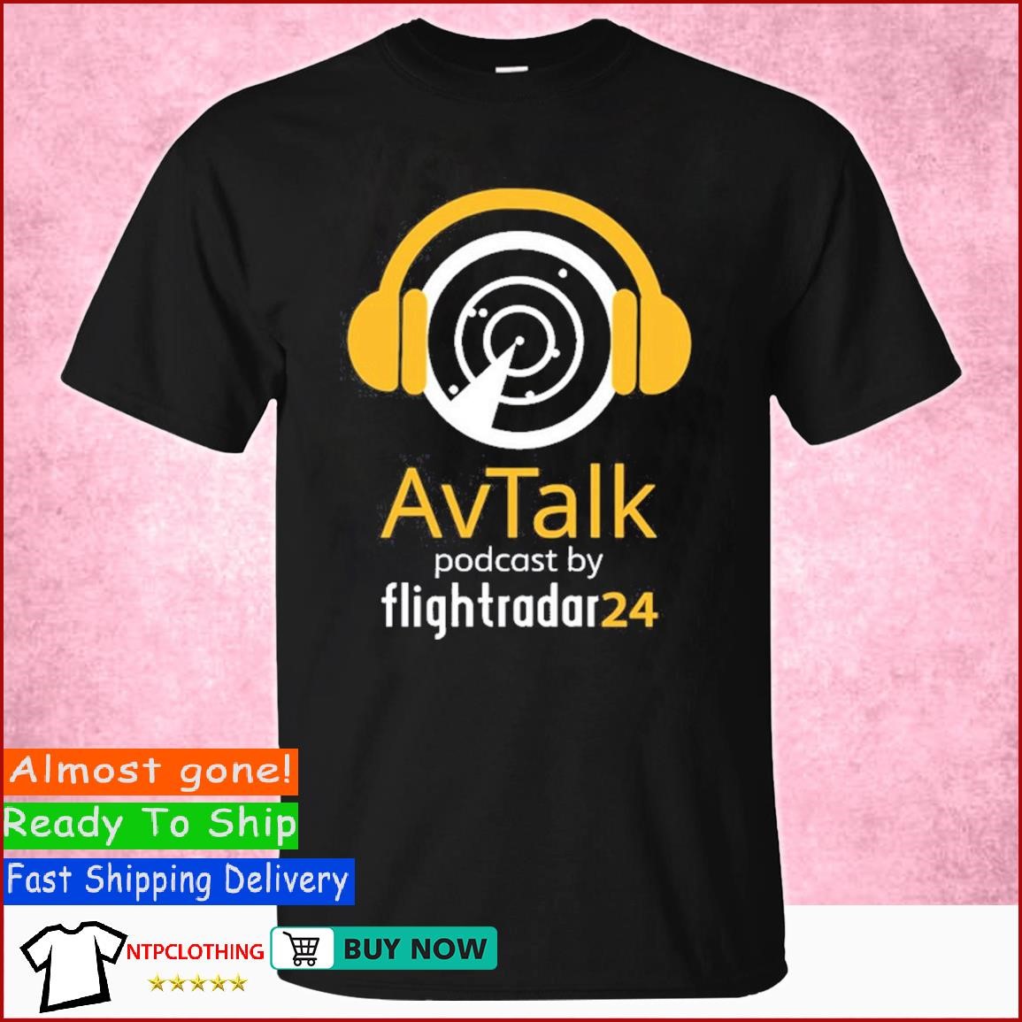 Center Steve Giordano Avtalk Podcast By Flightradar24 shirt