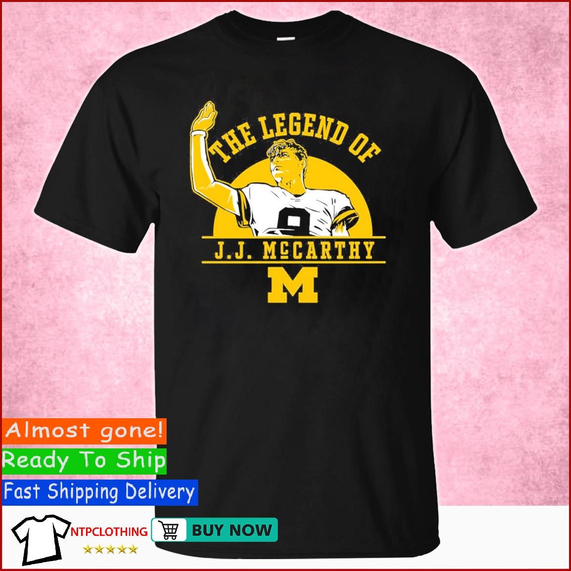 Come-back The Legend Of J.J. McCarthy Michigan Wolverines shirt Come-back The Legend Of J.J. McCarthy Michigan Wolverines shirt