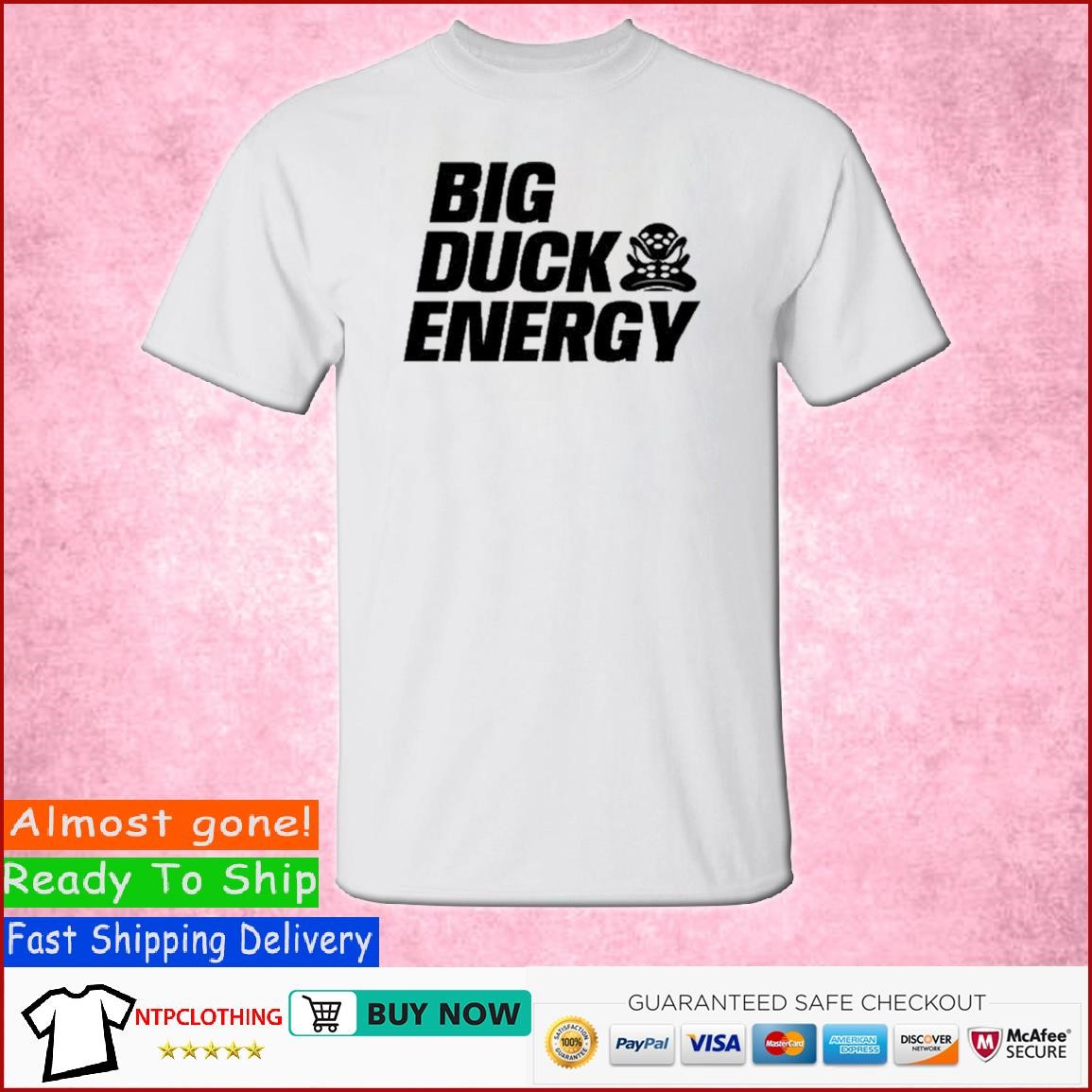 Double Hockey Stix Anaheim Ducks Big Duck Energy shirt