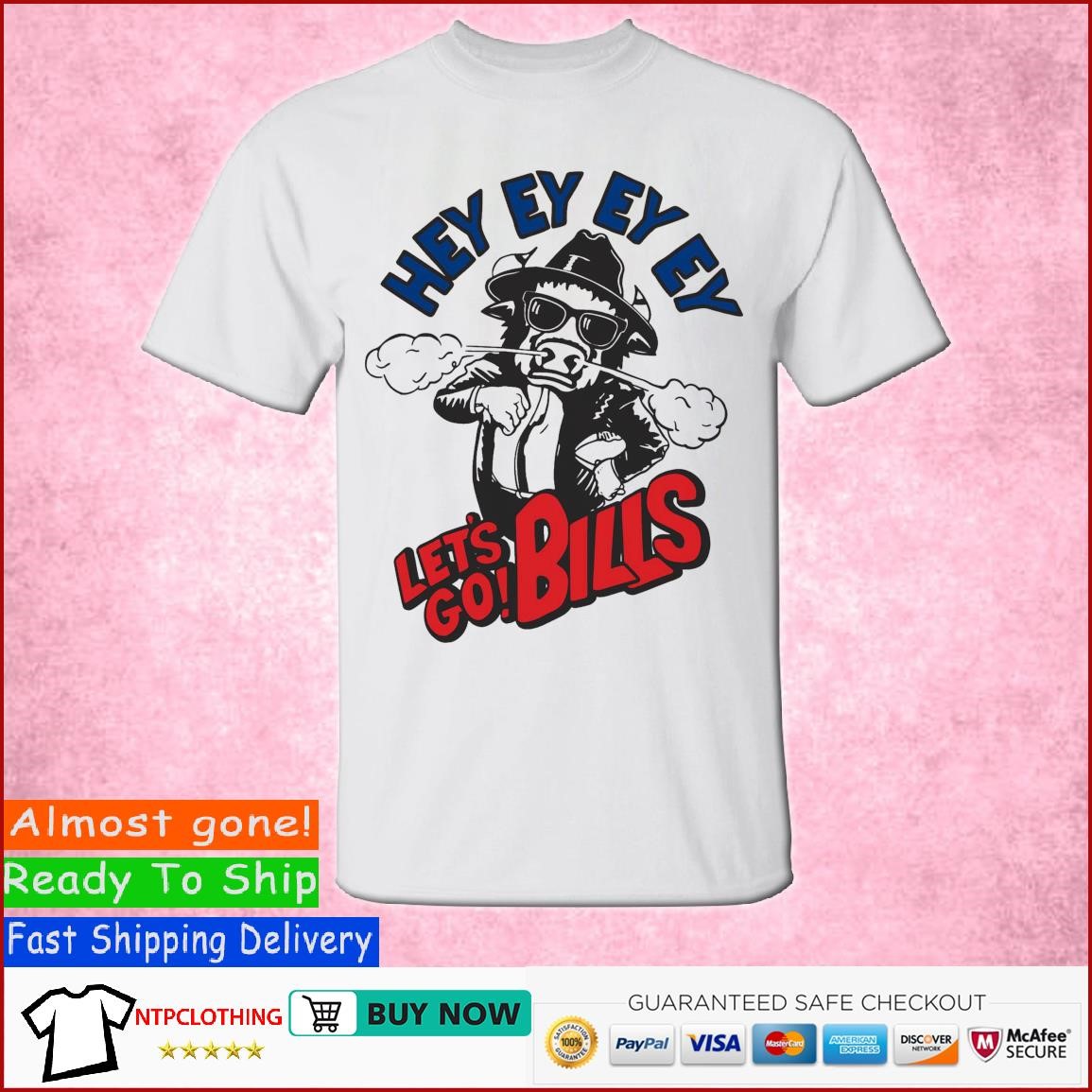 Funny Cowboy Buffalo Football Hey Ey Ey Ey Lets Go Bills shirt