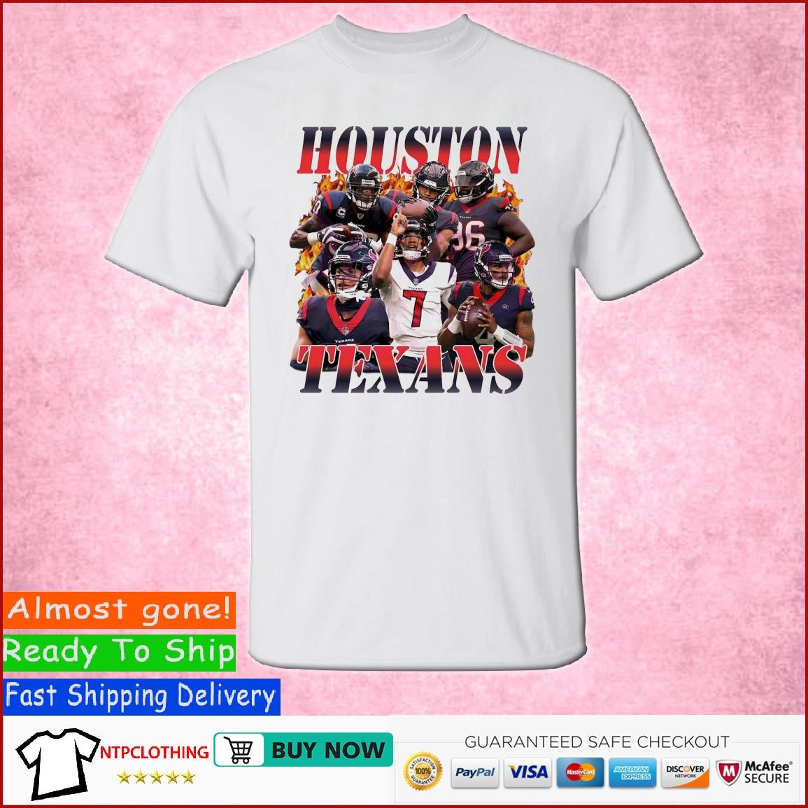 Houston Texans Football Player 2024 Shirt