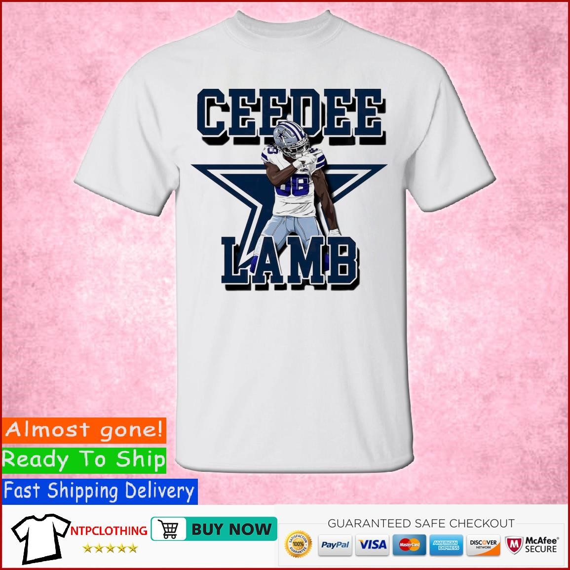 Idol Dallas Cowboys CeeDee Lamb Football Player shirt