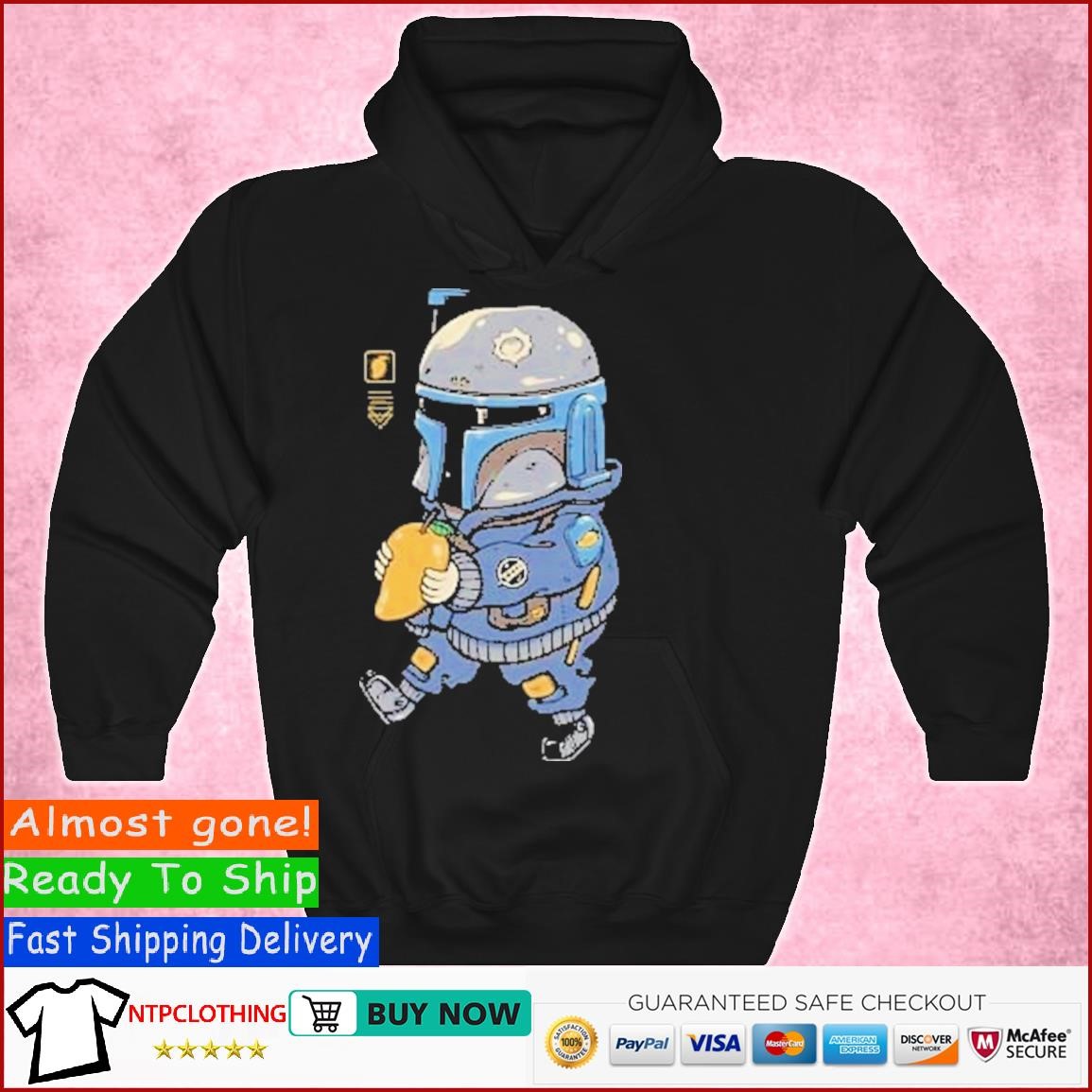 Mango Fett Jango Fett T Shirt Hoodie.jpg