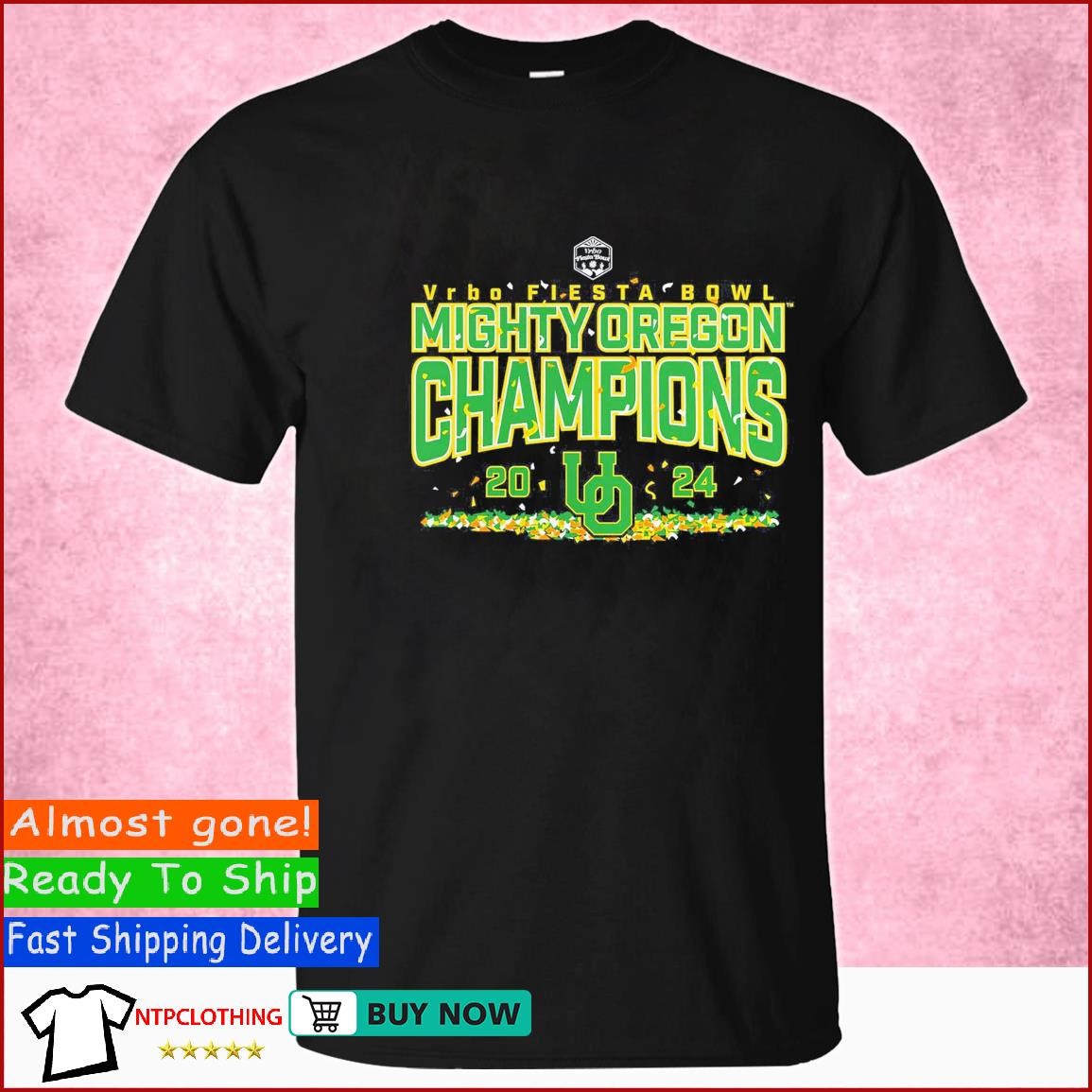 Oregon Ducks 2024 Fiesta Bowl Champions Mindset T Shirt, hoodie ...