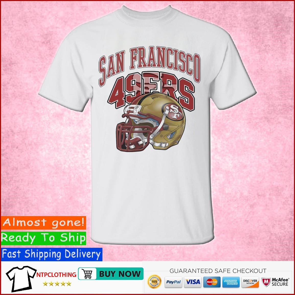 San Francisco 49ers Helmet 2024 Shirt Hoodie Sweater Long Sleeve And   San Francisco 49ers Helmet 2024 Shirt Shirt 