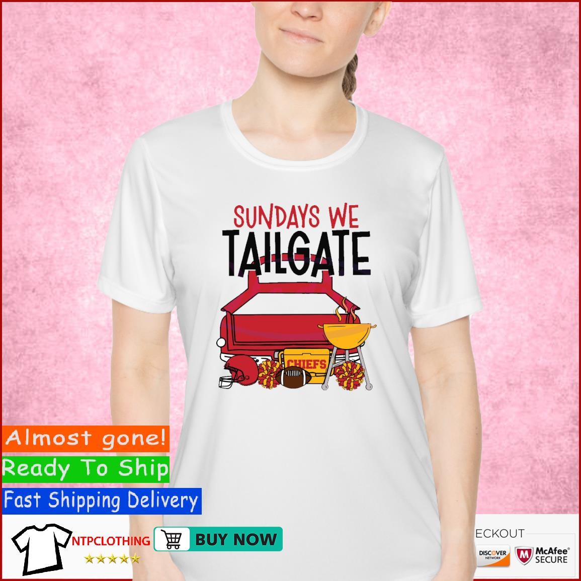 Happy Car Sundays We Tailgate Chiefs shirt Ladies Shirt.jpg