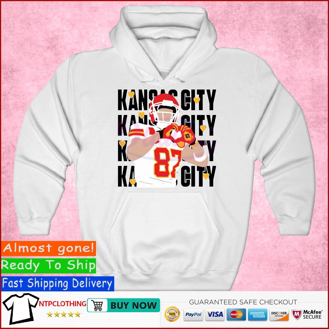 Heart Hands Kelce Kansas City Heart For Taylor shirt Hoodie.jpg