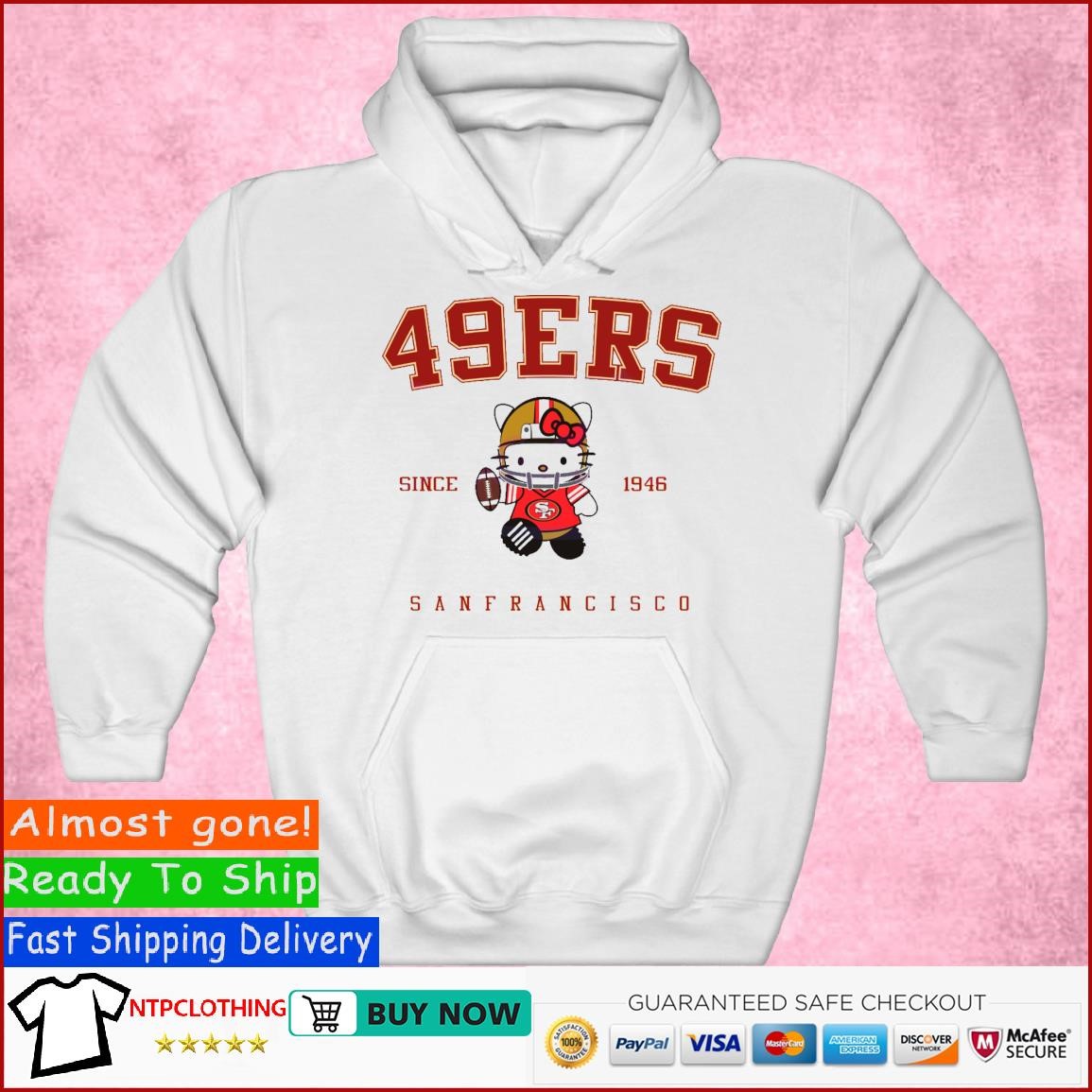 Hello Kitty San Francisco 49ers Since 1946 shirt Hoodie.jpg