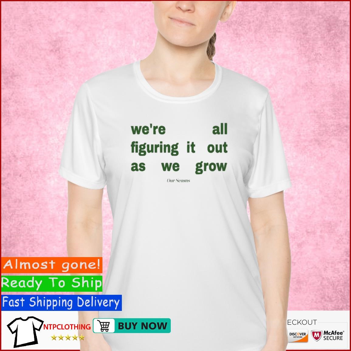 Hillary Clinton We're All Figuring It Out As We Grow shirt Ladies Shirt.jpg