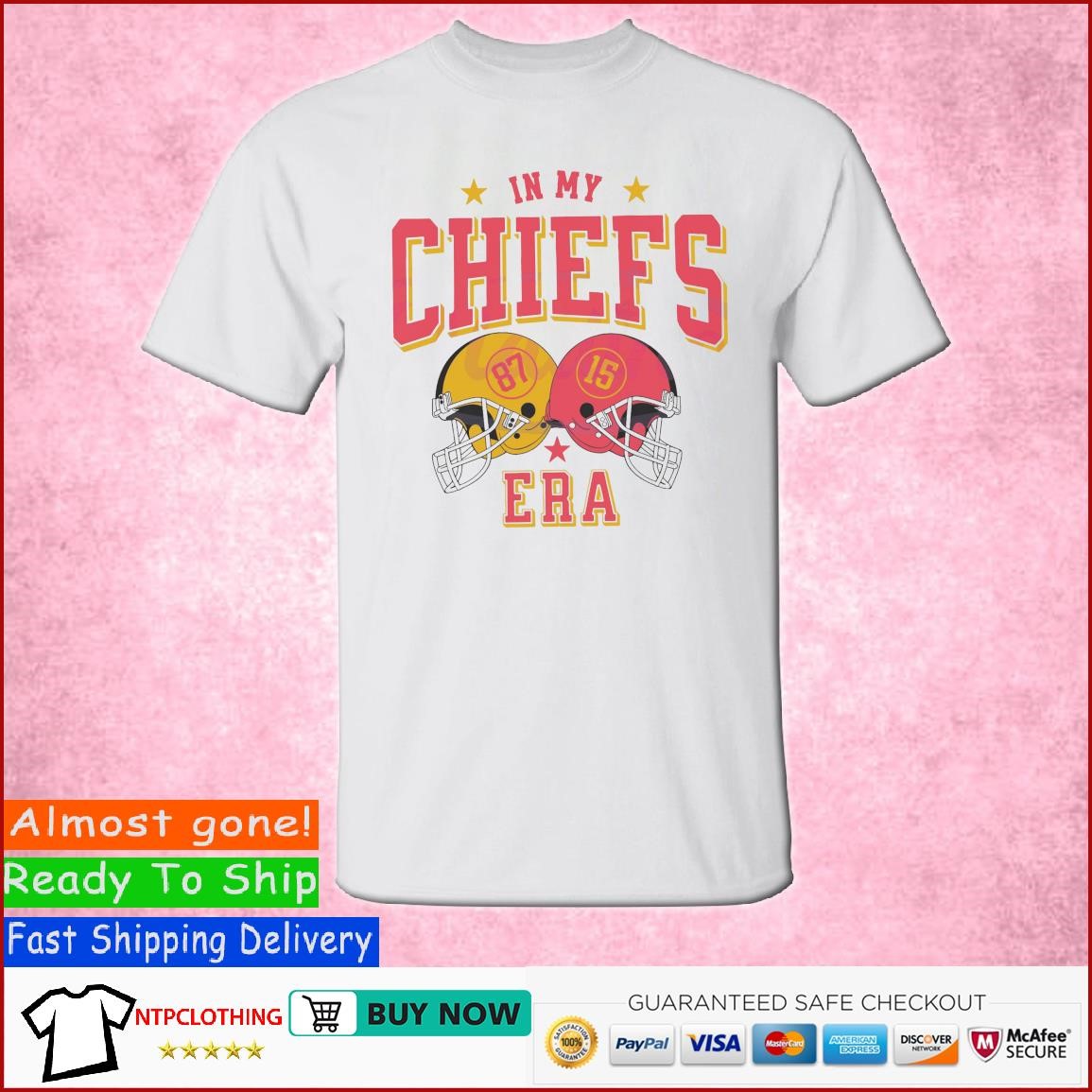 In My Chiefs Era 87 15 Helmet New Shirt