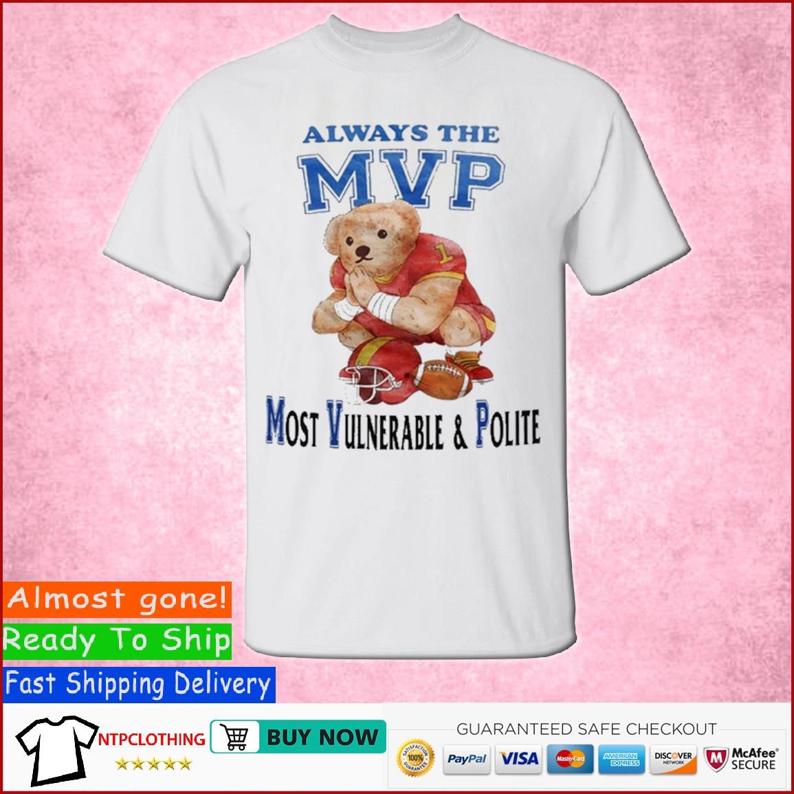 Number 1 Jmcgg Always The Mvp Most Vulnerable & Polite Helmet Shirt