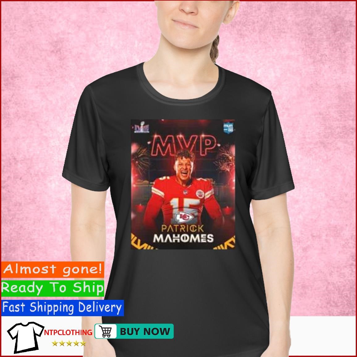 Official mVP Patrick Mahomes Kansas City Chiefs Is Super Bowl LVIII Champions NFL Playoffs 2023-2024 Shirt Ladies Shirt.jpg