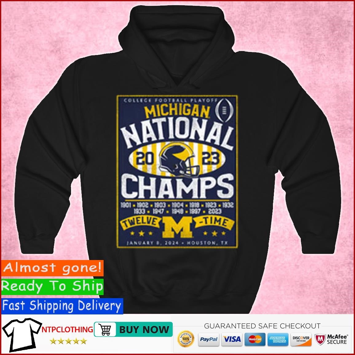 Official michigan Football 2024 National Champions Twelve Time Shirt Hoodie.jpg