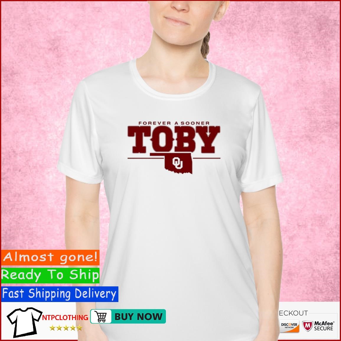 Oklahoma Basketball Forever A Sooner Toby Shirt Ladies Shirt.jpg