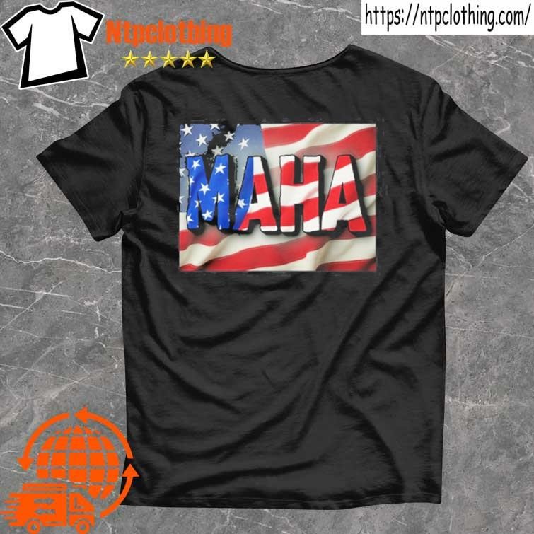 Official Bryce Lipscomb Maha Make America Healthy Again Usa Flag T Shirt