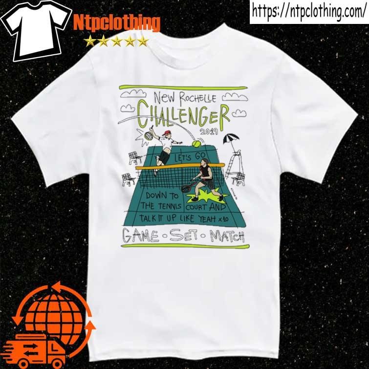 Official Challengers X Lorde Mashup New Rochelle Challenger Game Set Match T Shirt