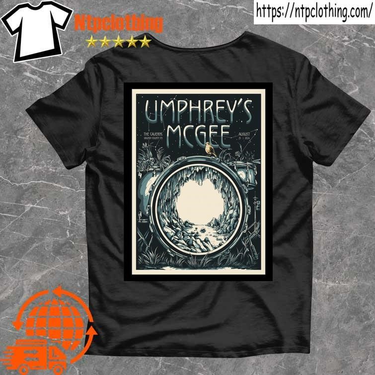 Official Umphrey’s Mcgee The Caverns In Pelham Tn August 25 2024 Poster T Shirt