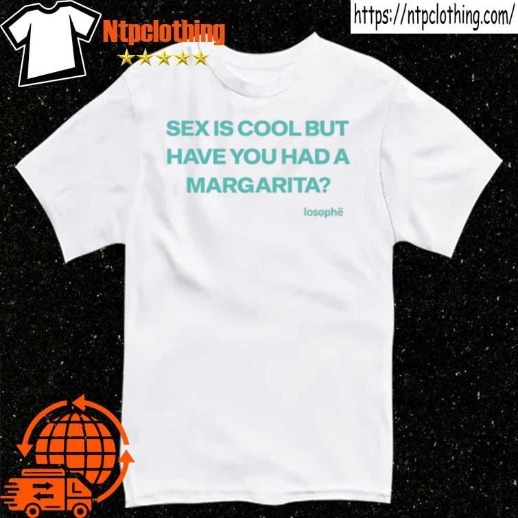 Official Aisha Tyler Sex Is Cool But Have You Had A Margarita T Shirt