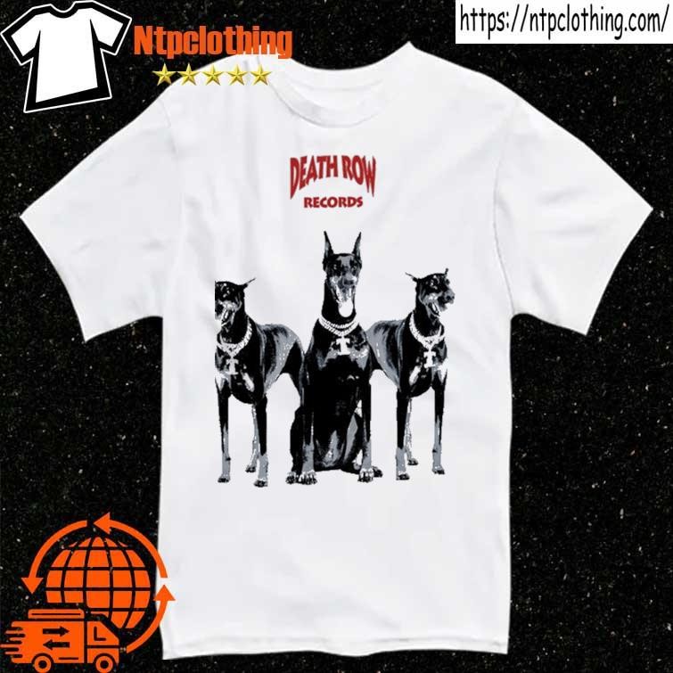 Official Austin Seibert Death Row Records Doberman T Shirt